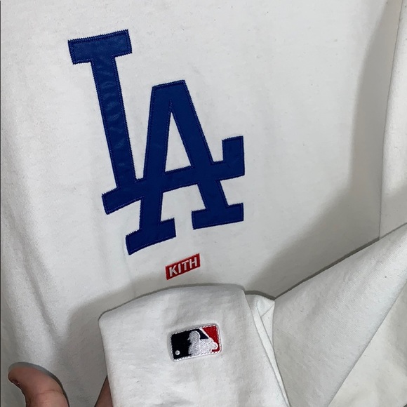Kith x LA Dodgers Collaboration Longsleeve Shirt - Picture 4 of 5